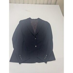Mario Fabbrocino Women’s Bespoke Navy Blazer Fintes Super 150’s Tailored